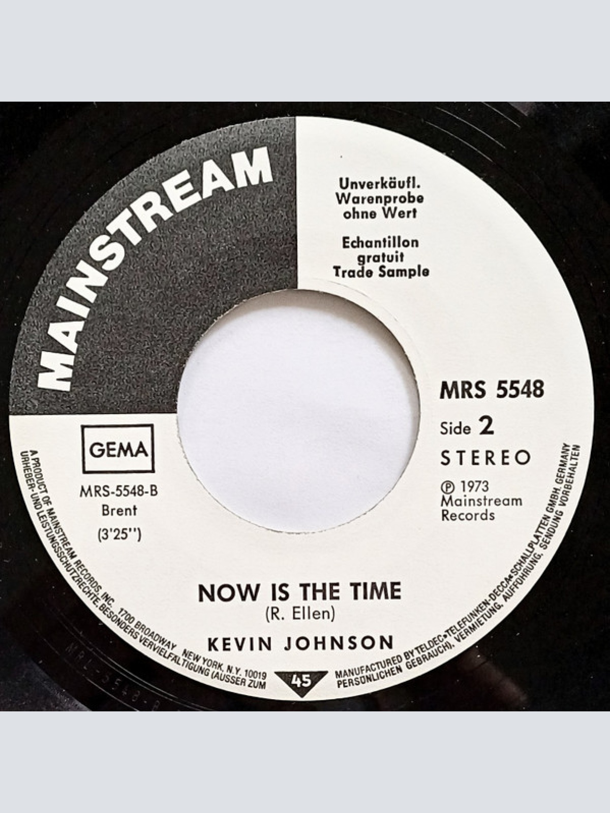 Vinyl / Kevin Johnson (5) - Rock 'N Roll (I Gave You The Best Years Of My Life)