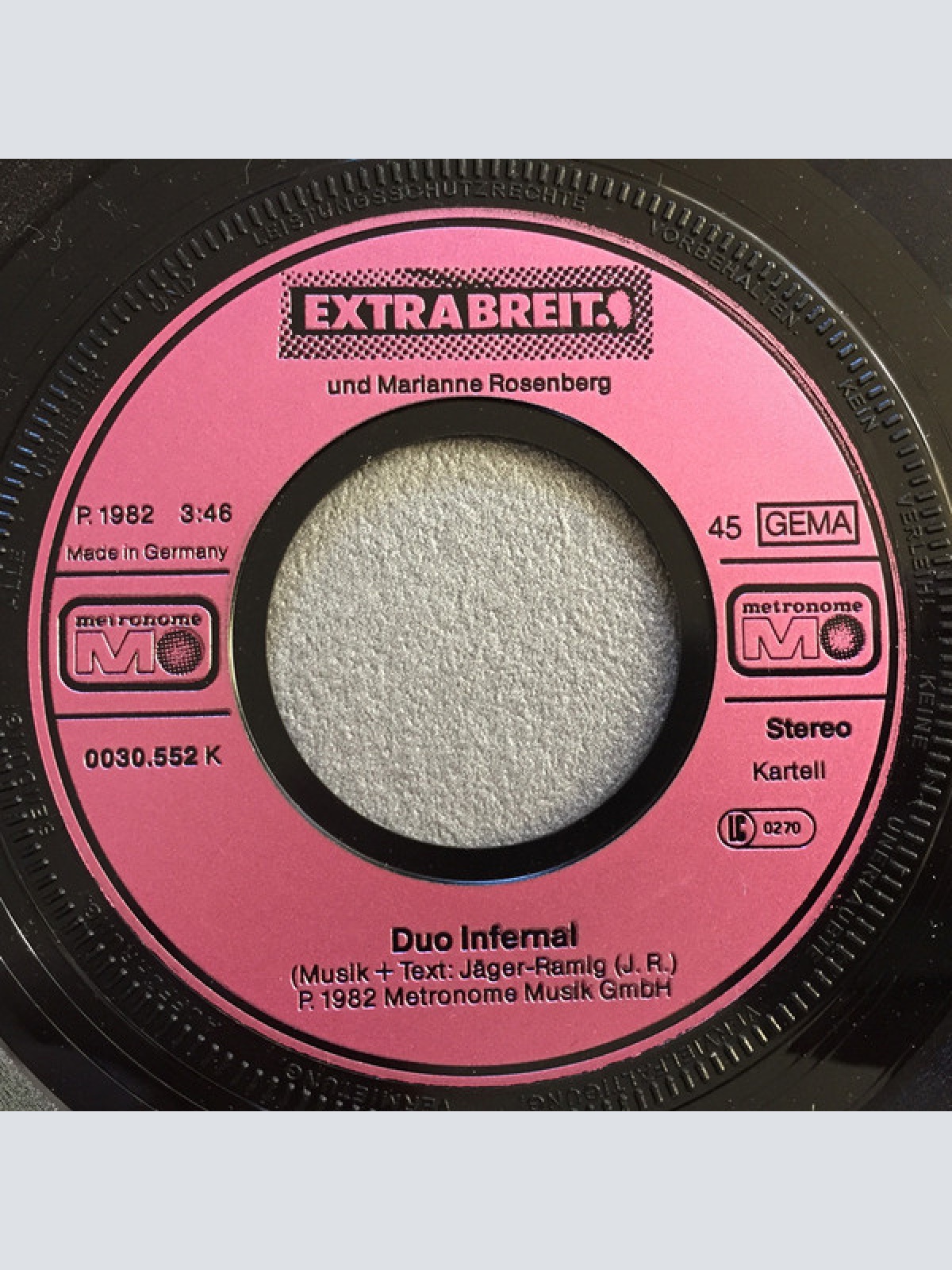 Vinyl / Extrabreit - Duo Infernal