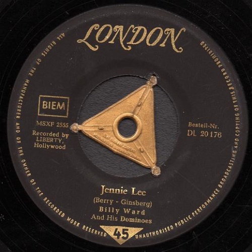 Vinyl / Billy Ward And His Dominoes - Jennie Lee / Music, Maestro, Please