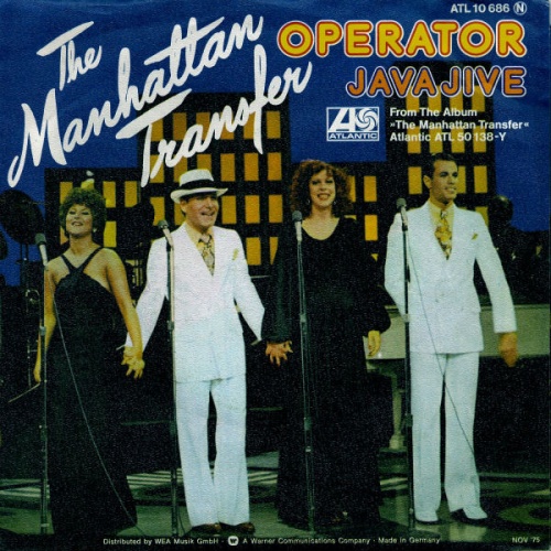 Vinyl / The Manhattan Transfer - Operator