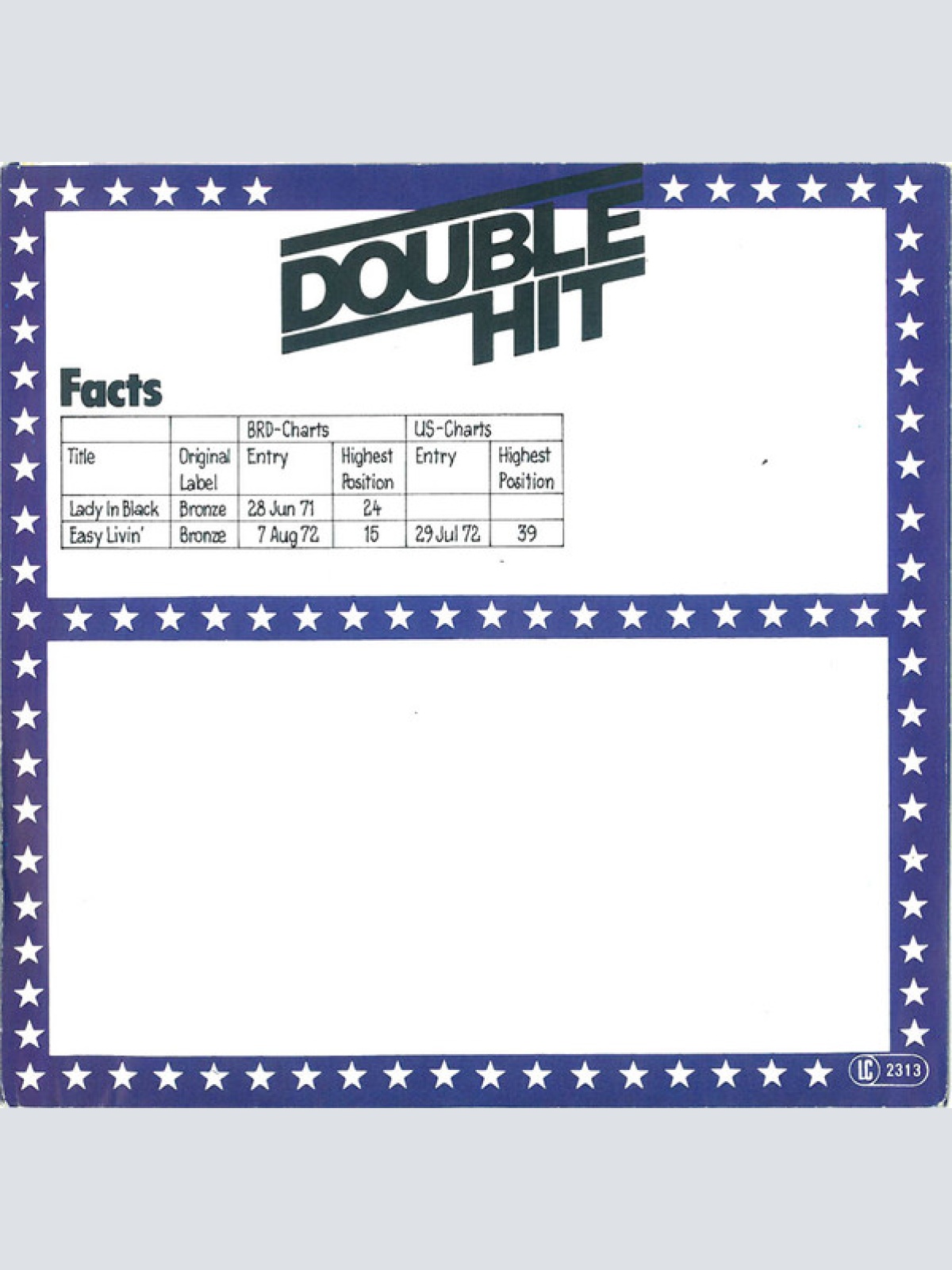 Vinyl / Uriah Heep - Lady In Black / Easy Livin'