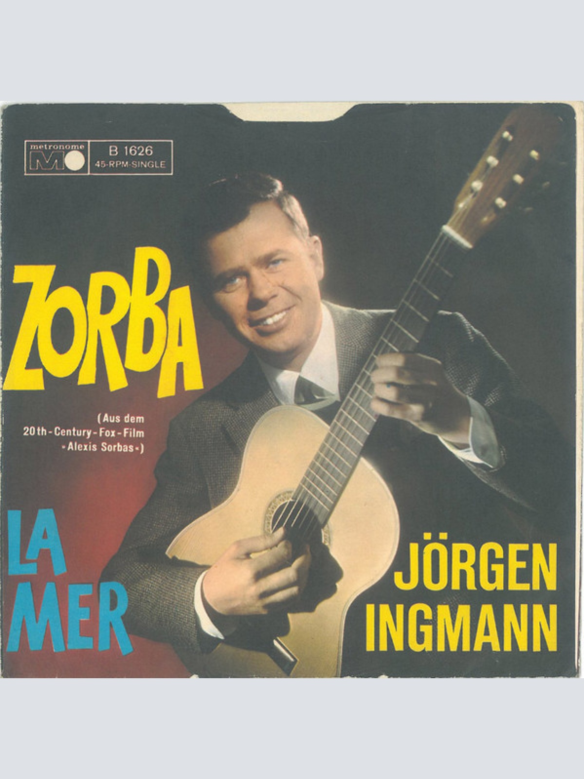 Vinyl / Jörgen Ingmann* - Zorba / La Mer