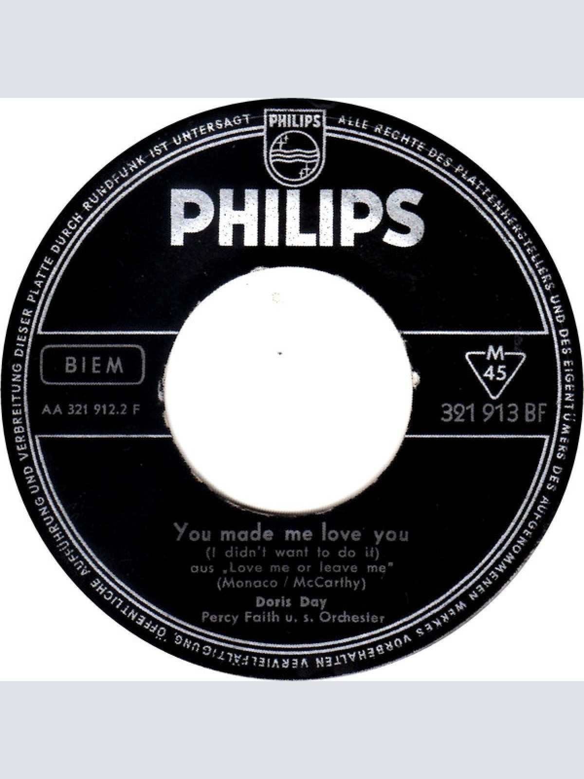 Vinyl / Doris Day - Whatever Will Be, Will Be (Que Sera, Sera)