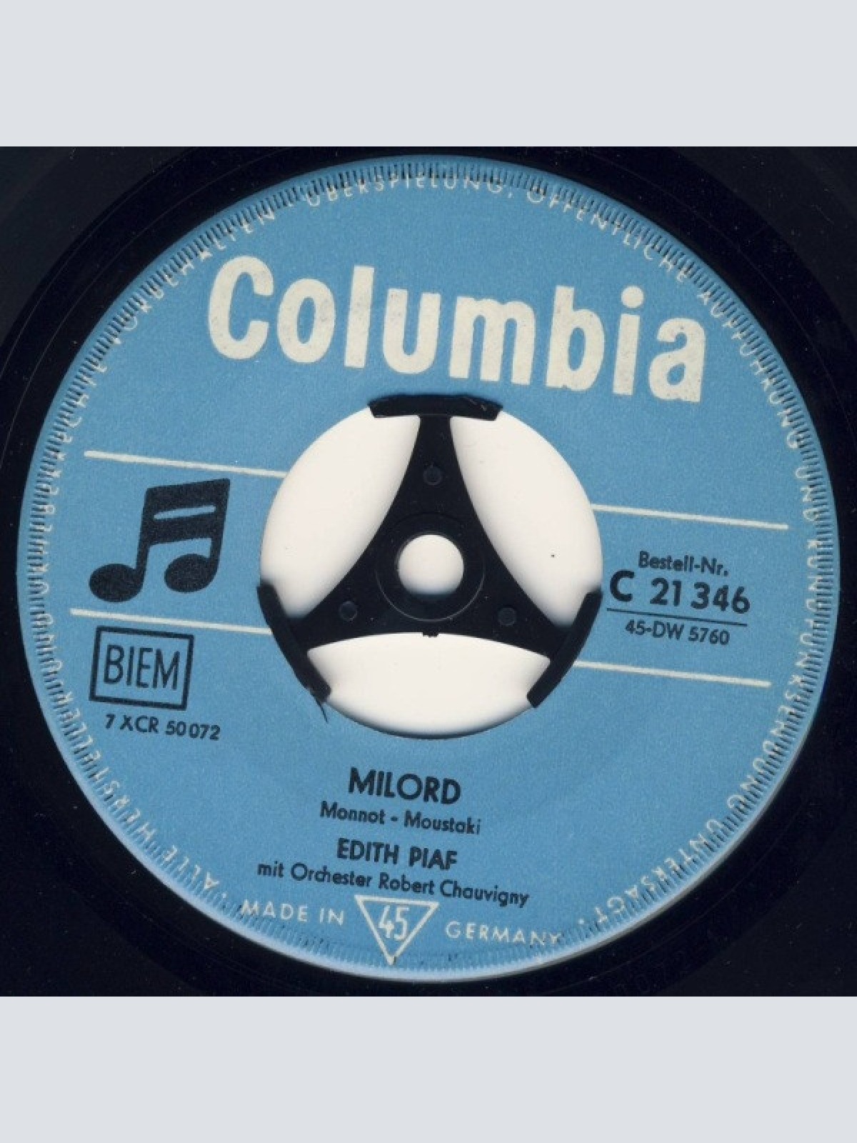 Vinyl / Edith Piaf - Milord