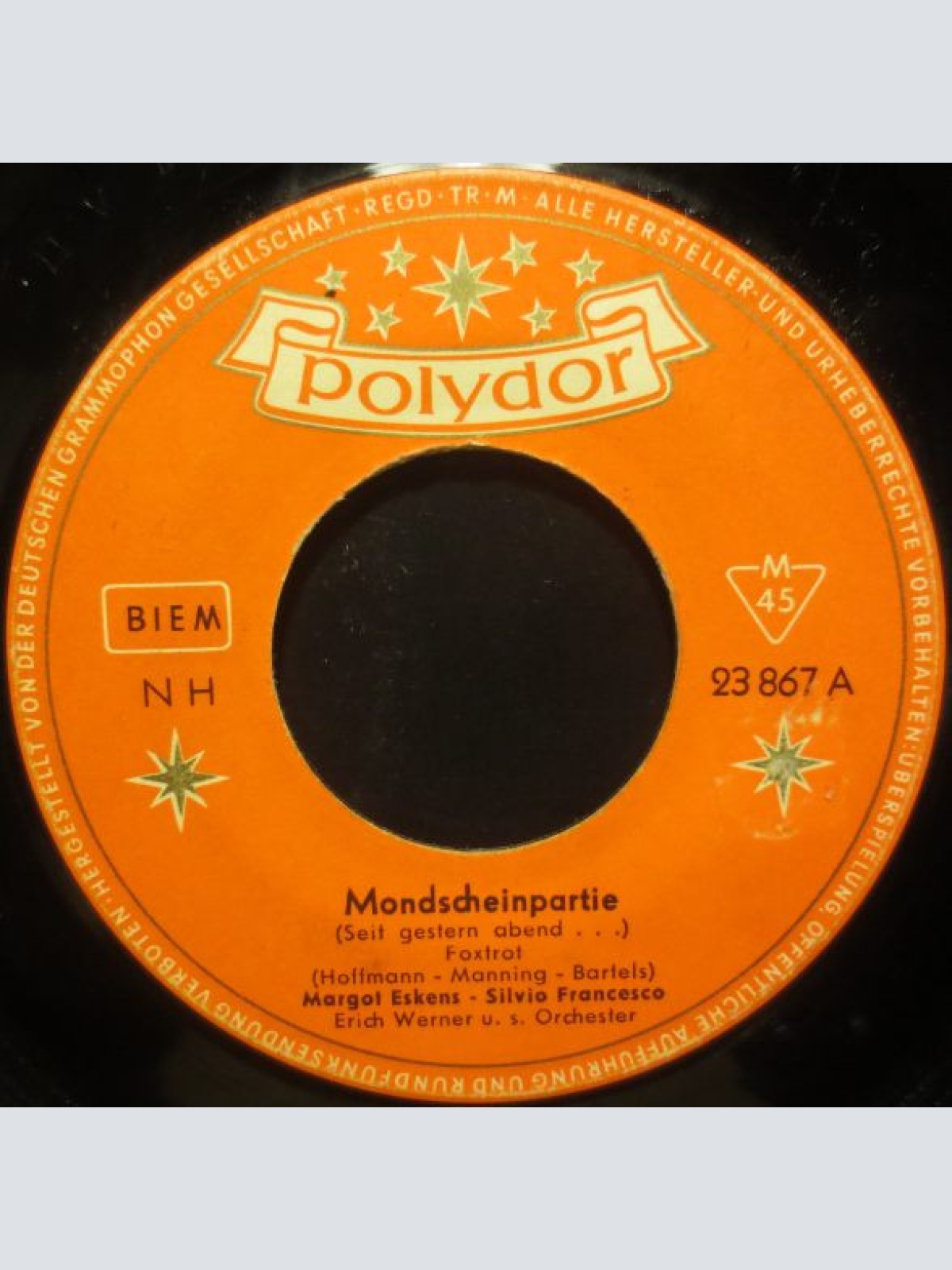 Vinyl / Margot Eskens, Silvio Francesco - Mondscheinpartie (Seit Gestern Abend...)