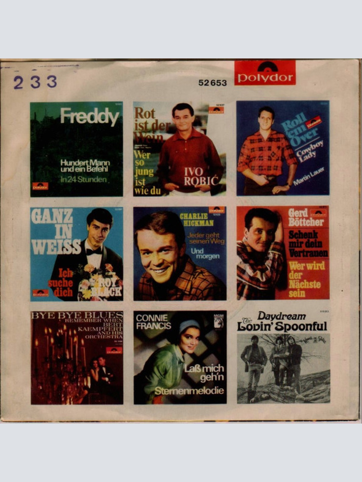 Vinyl / Renate Kern - Bis Morgen