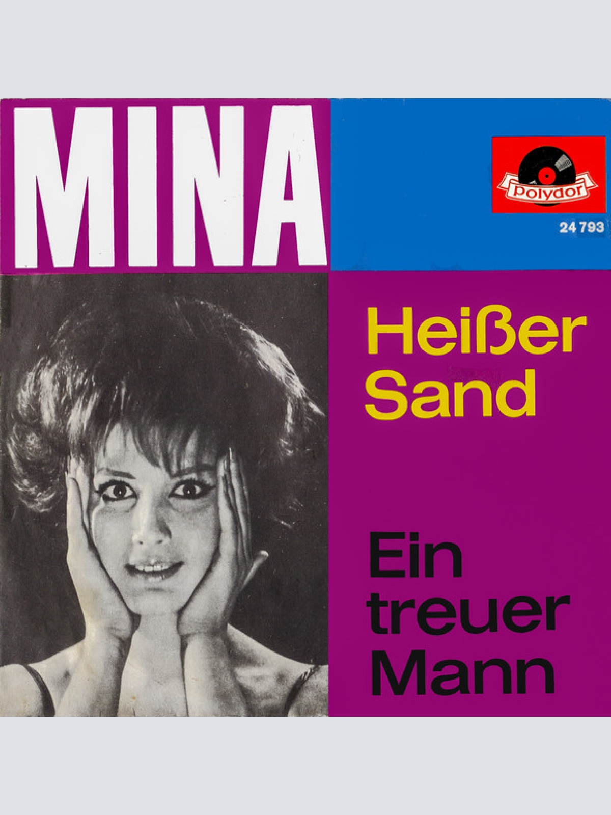Vinyl / Mina (3) - Heißer Sand / Ein Treuer Mann