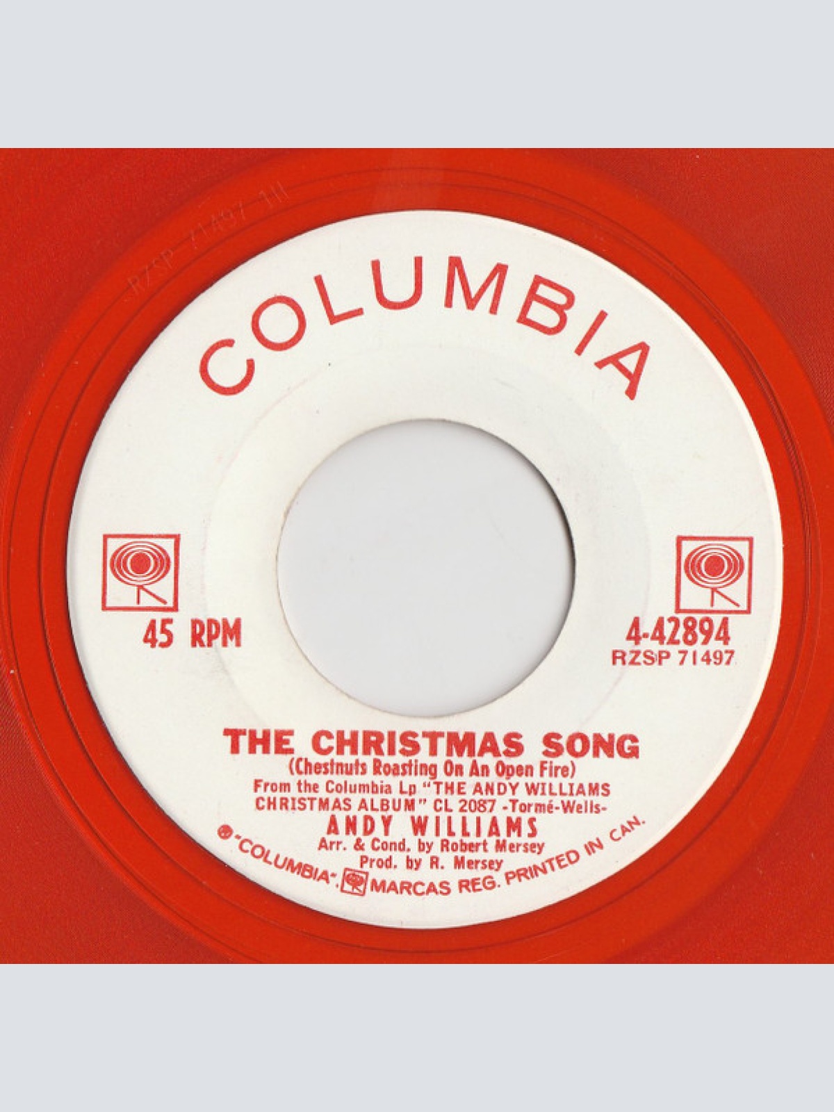 Vinyl / Andy Williams - White Christmas