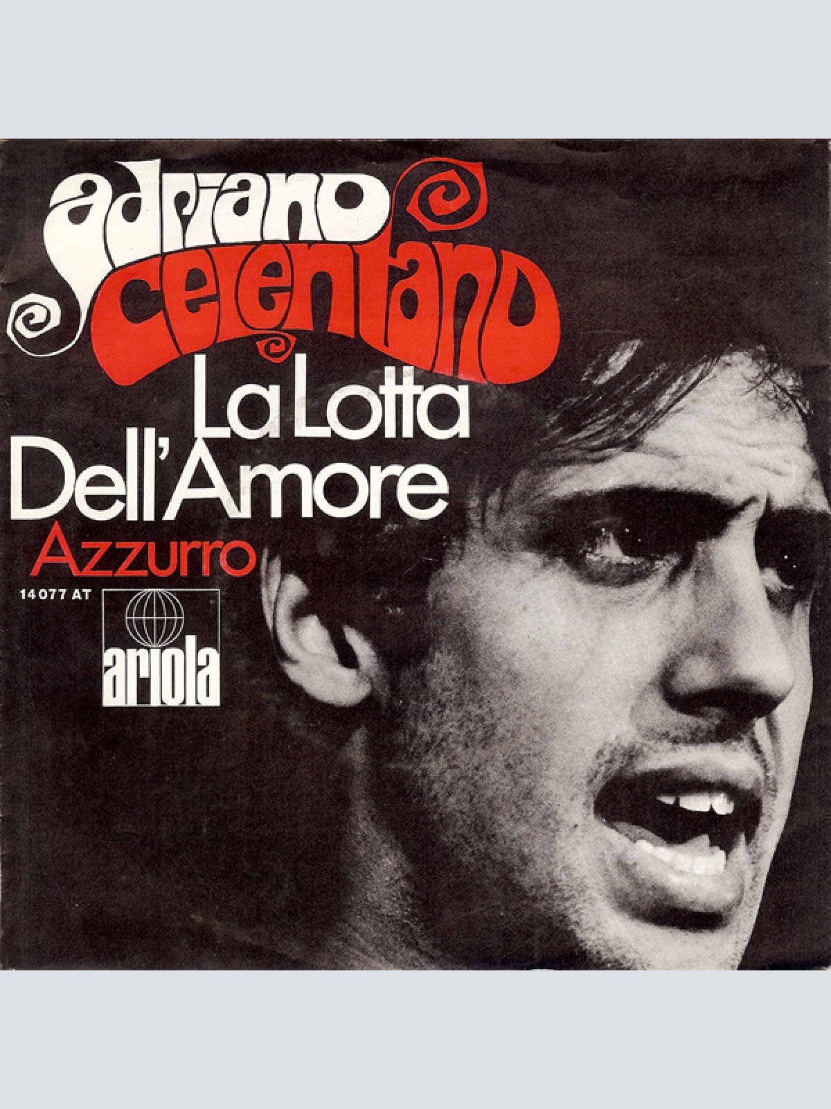 Vinyl / Adriano Celentano - La Lotta Dell'Amore