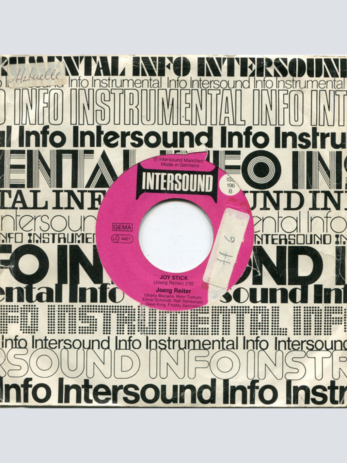 Vinyl / Joerg Reiter - Groovy