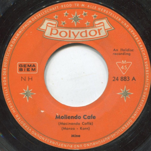 Vinyl / Mina (3) - Moliendo Cafe