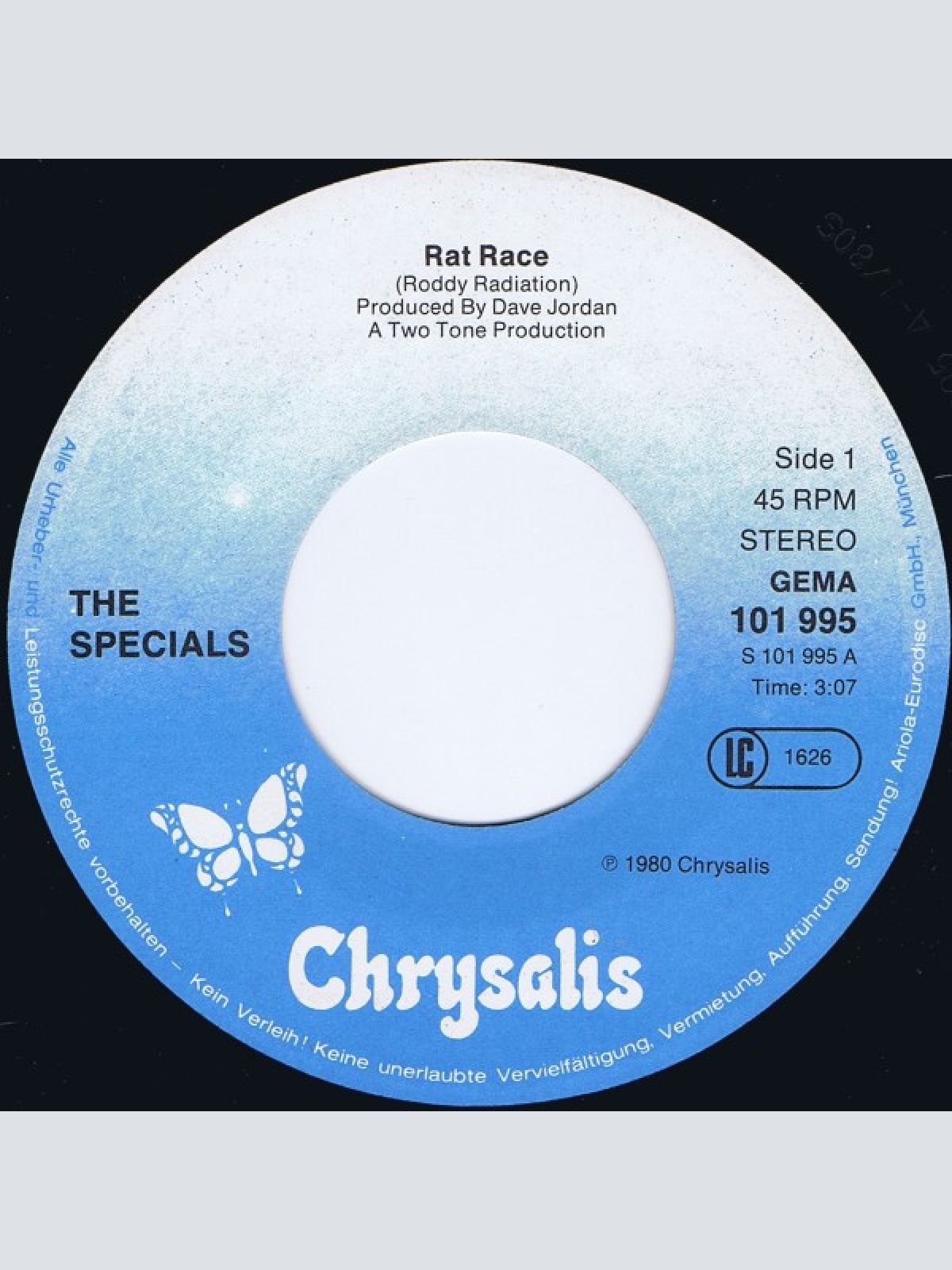 Vinyl / The Specials - Rat Race