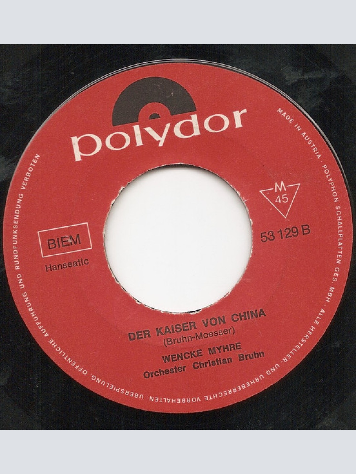 Vinyl / Wencke Myhre - Er Steht Im Tor