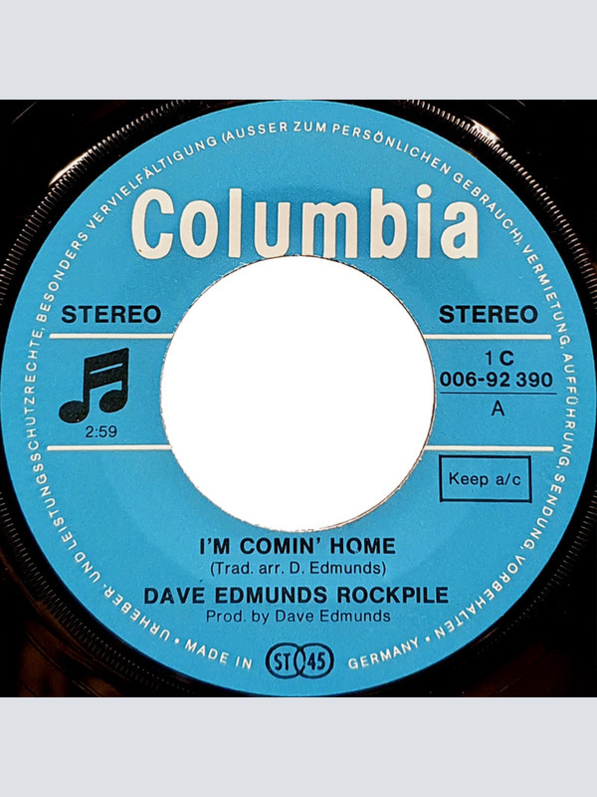 Vinyl / Dave Edmunds Rockpile* - I'm Comin' Home