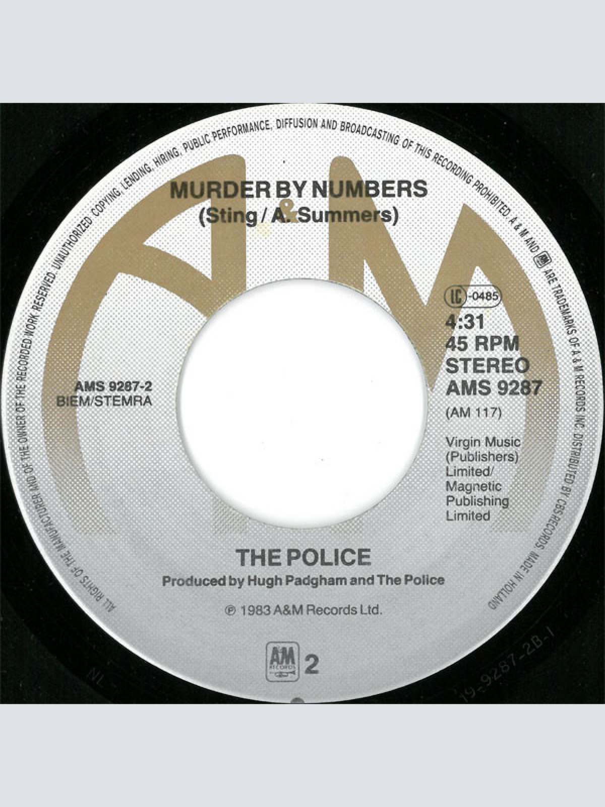 Vinyl / The Police - Every Breath You Take