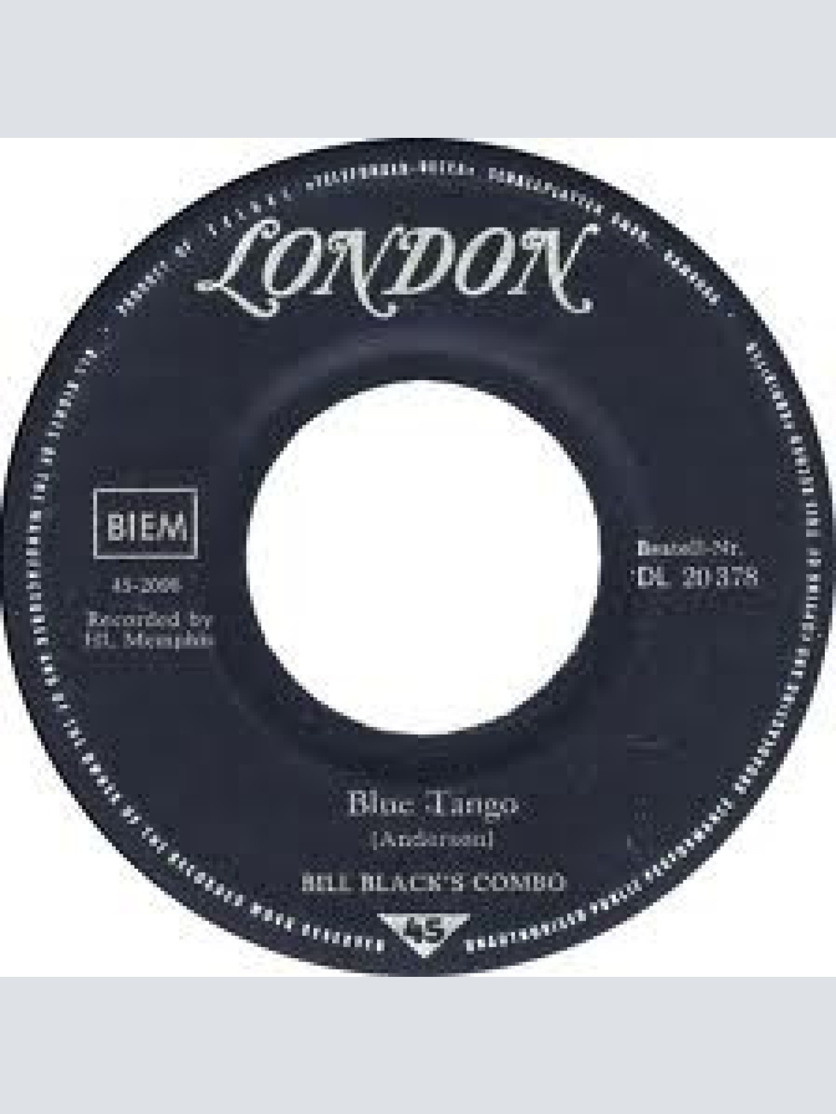 Vinyl / Bill Black's Combo - Blue Tango