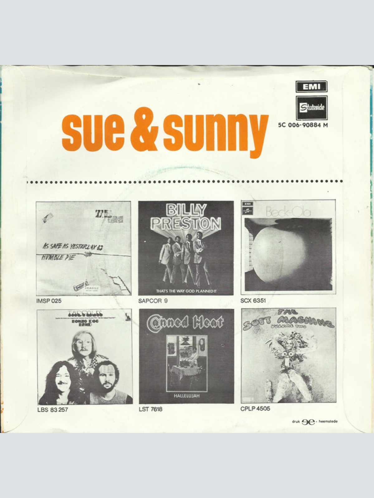 Vinyl / Sue & Sunny - Let Us Break Bread Together