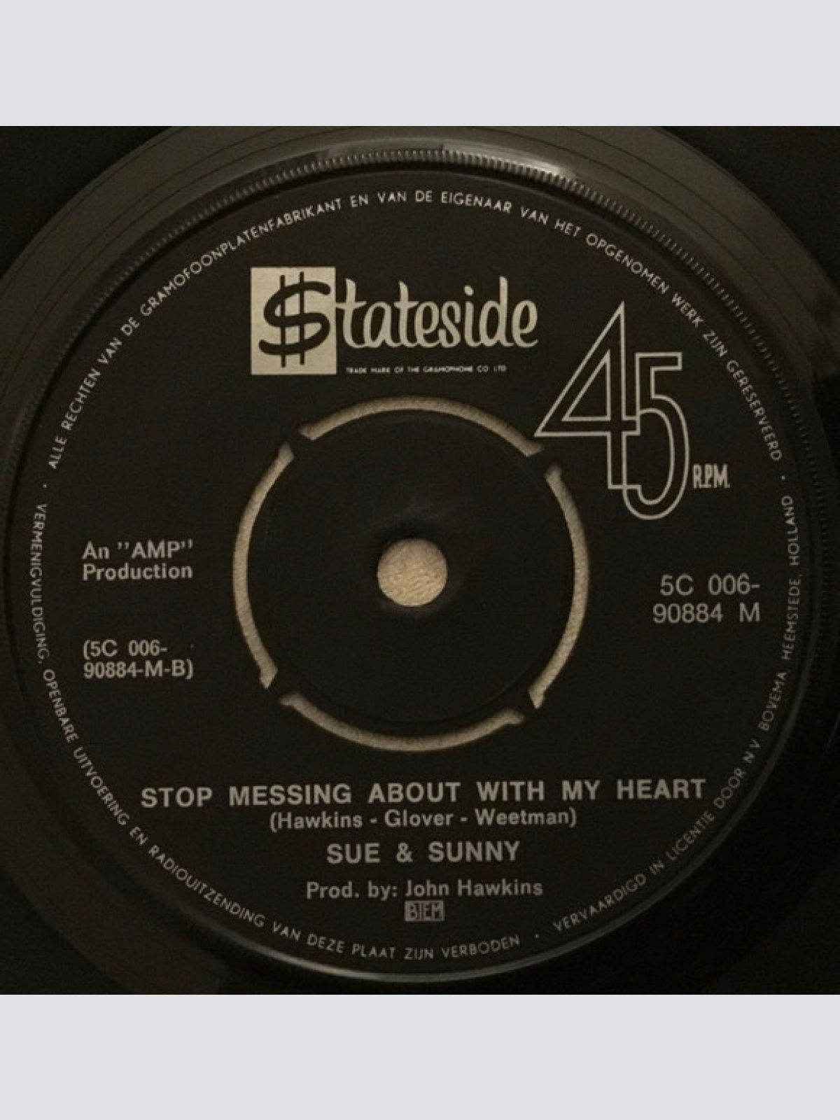 Vinyl / Sue & Sunny - Let Us Break Bread Together