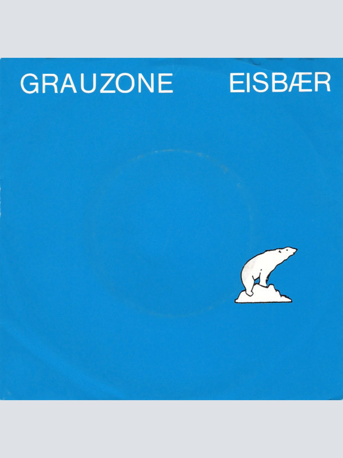Vinyl / Grauzone - Eisbær