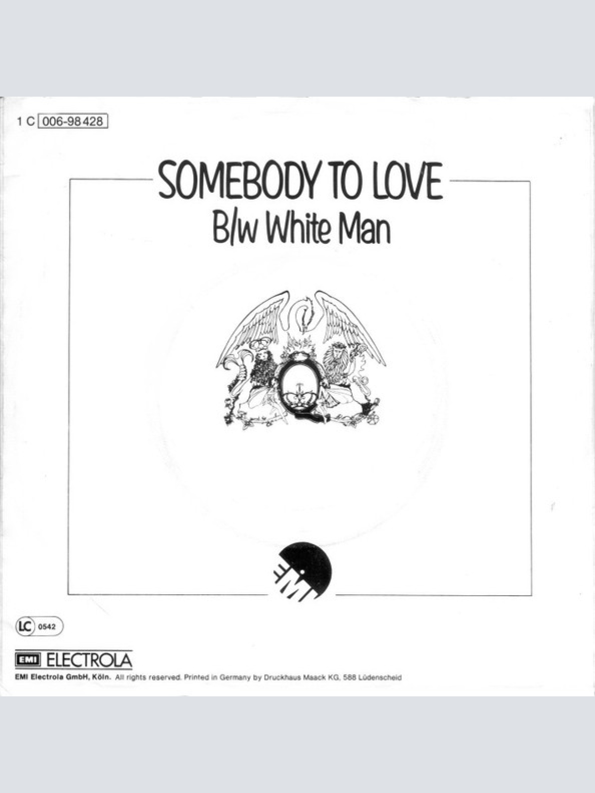 Vinyl / Queen - Somebody To Love