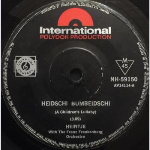 Vinyl / Heintje - Heidschi Bumbeidschi / Eine Kleine Abschields