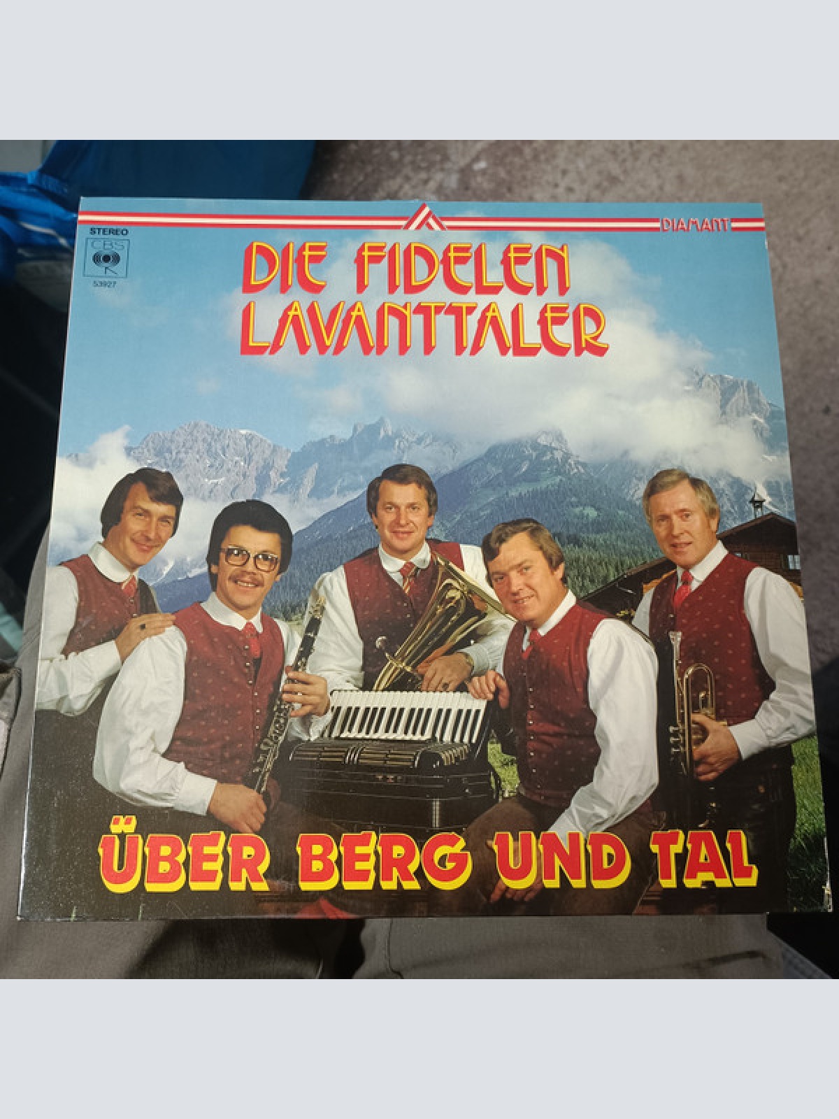 Vinyl / Die Fidelen Lavanttaler - Über Berg Und Tal
