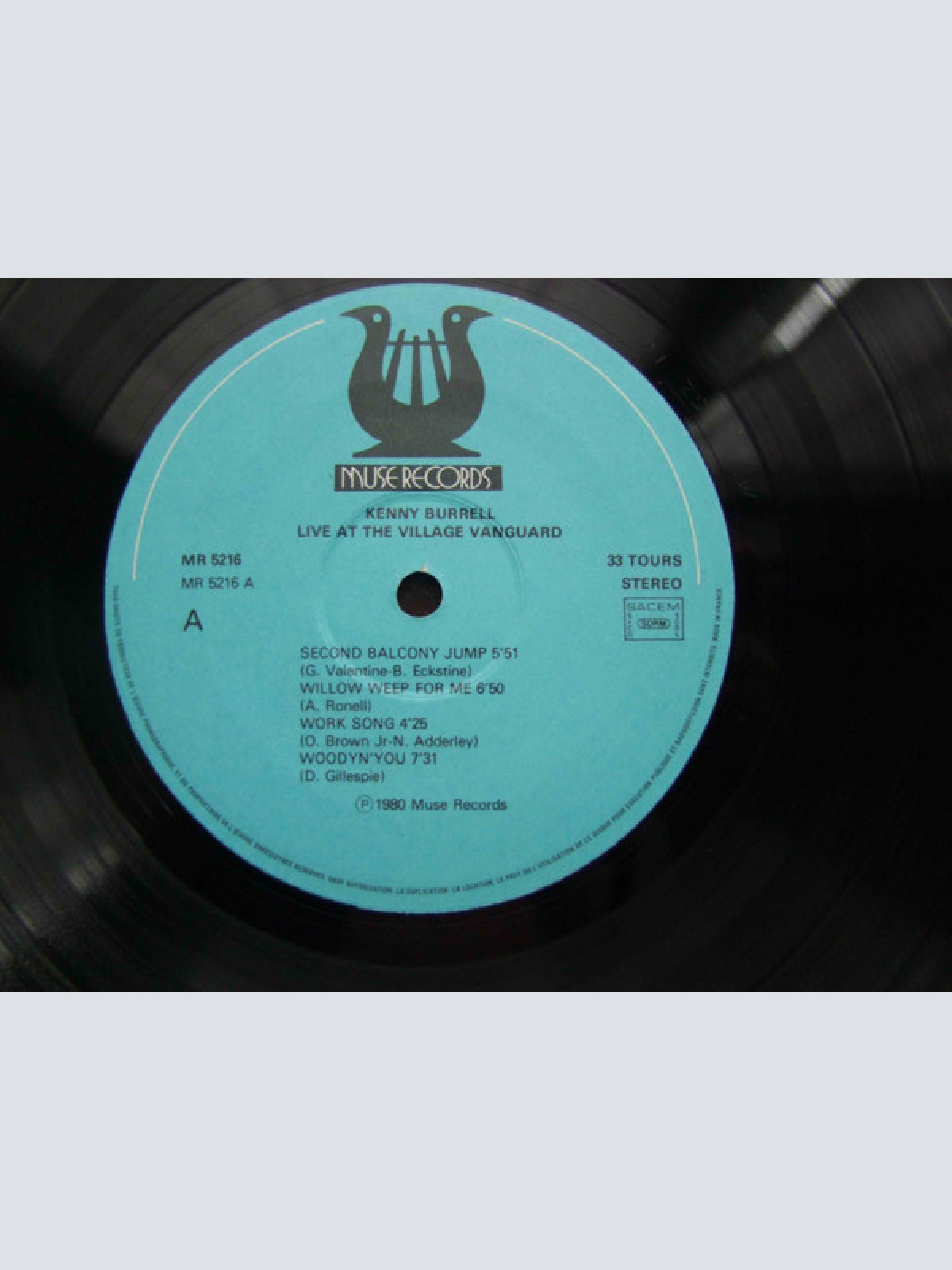 Vinyl / Kenny Burrell - Live At The Village Vanguard