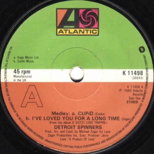 Vinyl / Detroit Spinners* - Medley: Cupid / I've Loved You For A Long Time