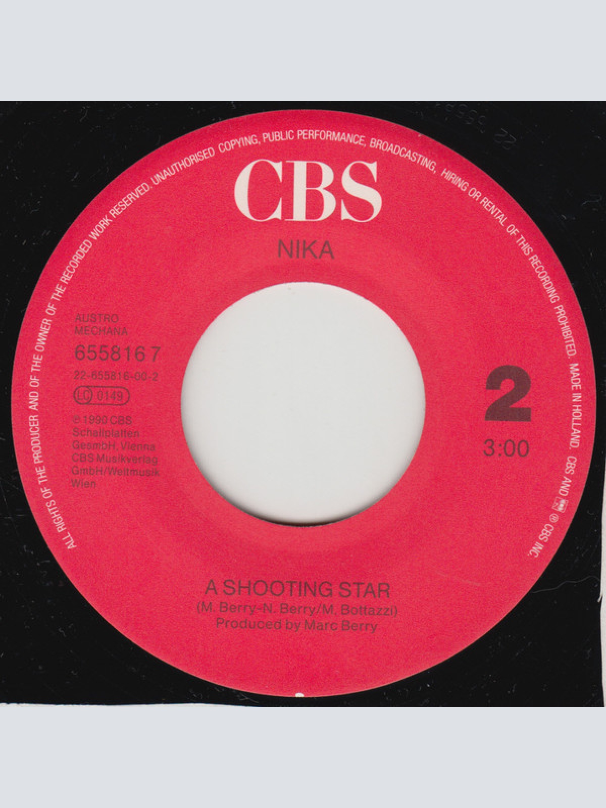 Vinyl / Nika (10) - Ein Kleiner Stern