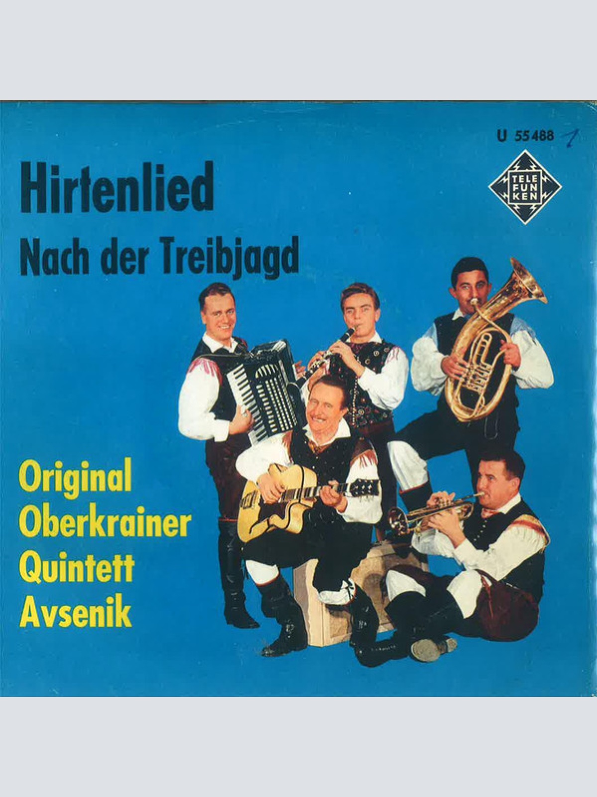 Vinyl / Original Oberkrainer Quintett Avsenik* - Hirtenlied