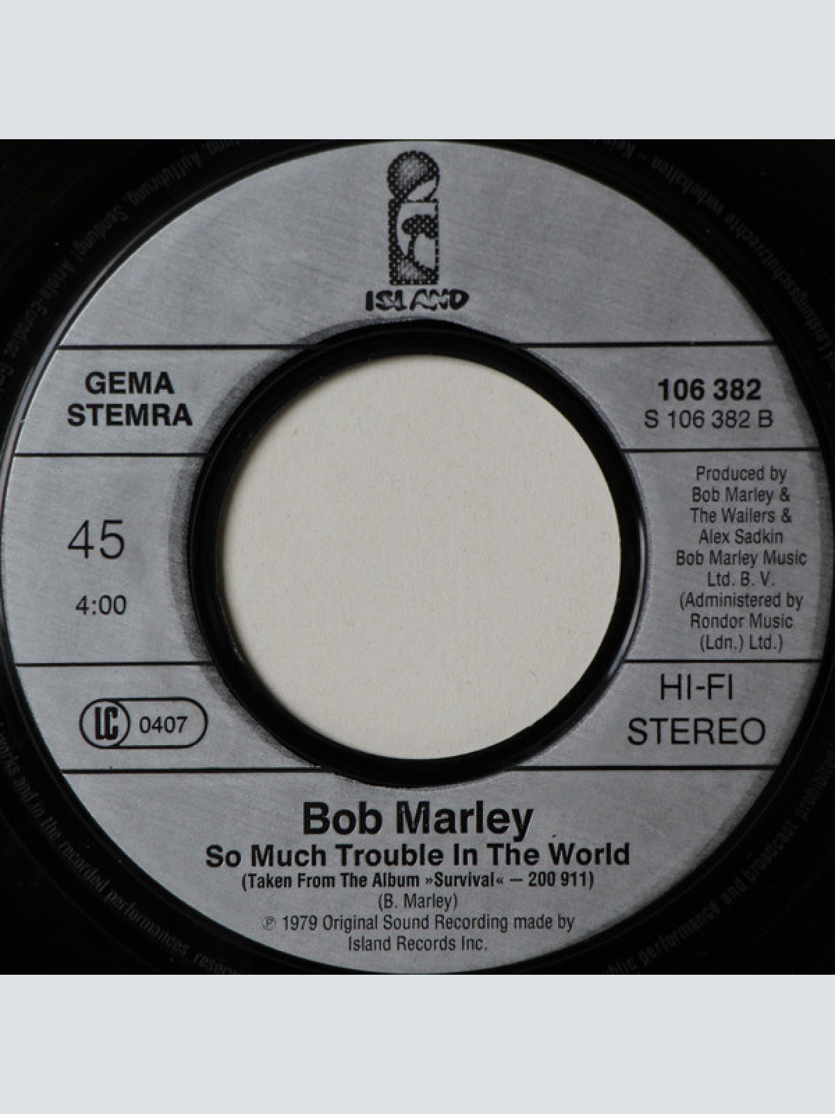 Vinyl / Bob Marley And The Wailers* - One Love/People Get Ready