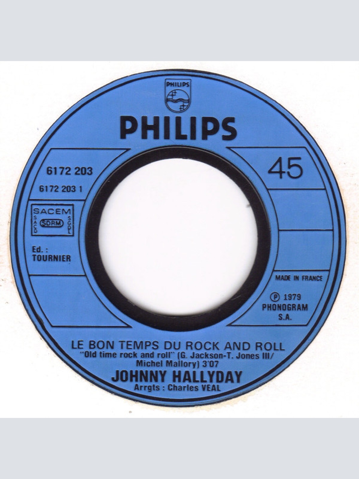 Vinyl / Hallyday* - Le Bon Temps Du Rock And Roll