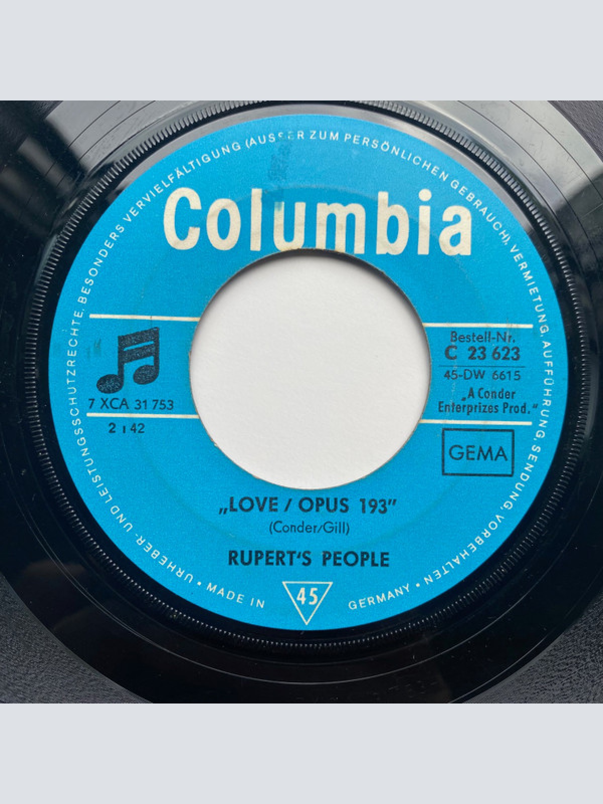 Vinyl / Rupert's People - Reflections Of Charles Brown / Love/Opus 193