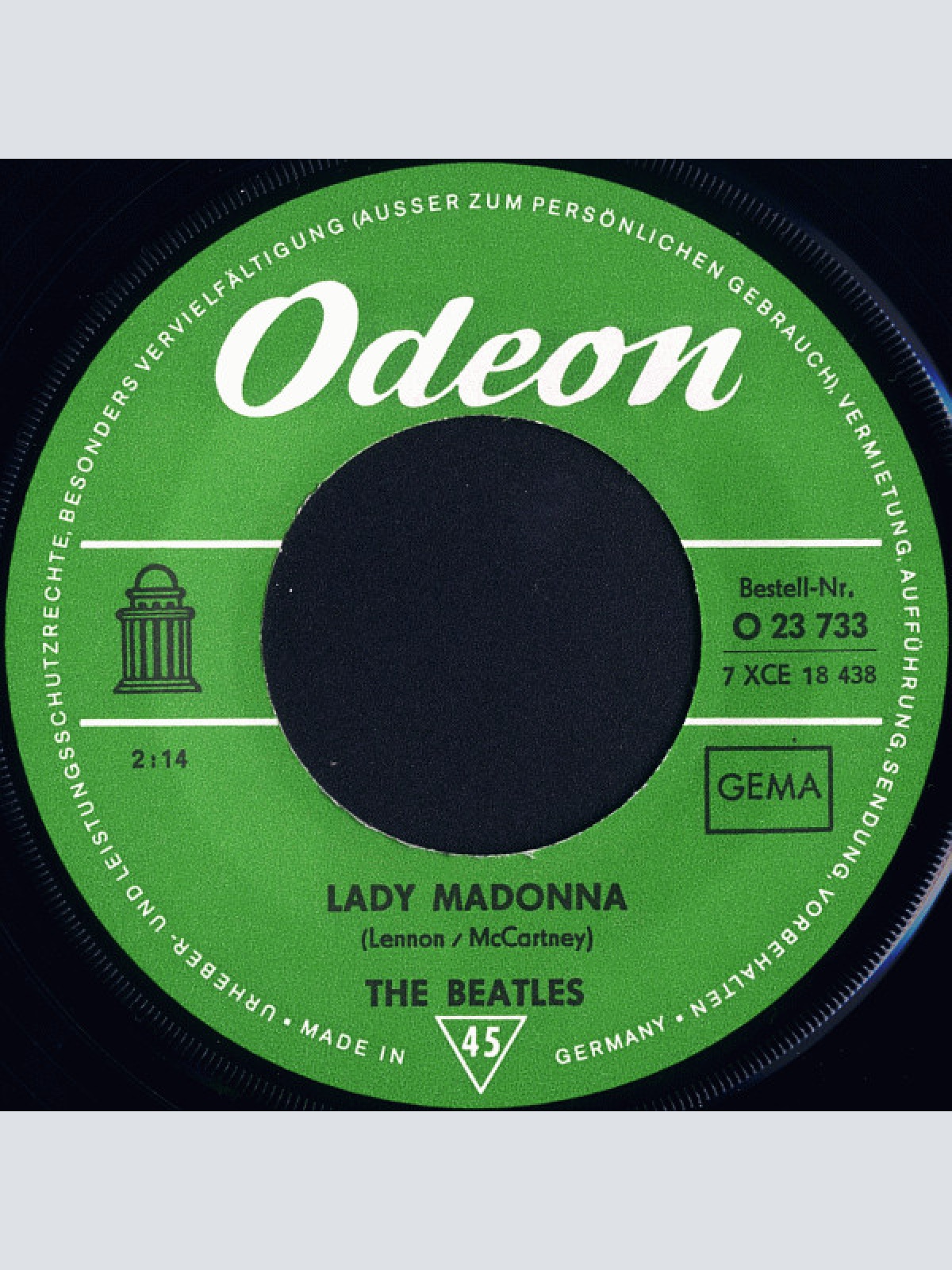 Vinyl / The Beatles - Lady Madonna / The Inner Light