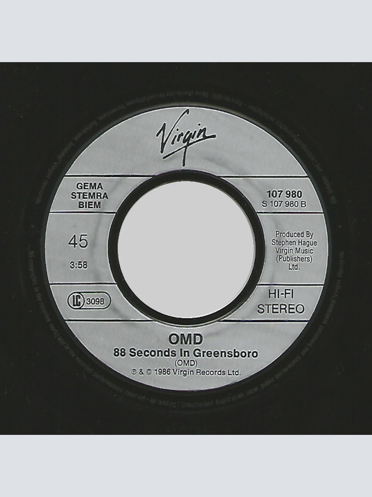 Vinyl / Orchestral Manoeuvres In The Dark - If You Leave