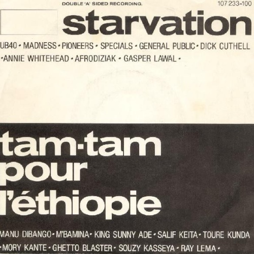 Vinyl / Starvation - Starvation / Tam Tam Pour L'Éthiopie