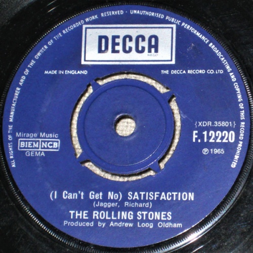 Vinyl / The Rolling Stones - (I Can't Get No) Satisfaction