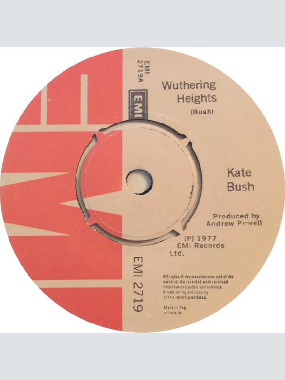Vinyl / Kate Bush - Wuthering Heights