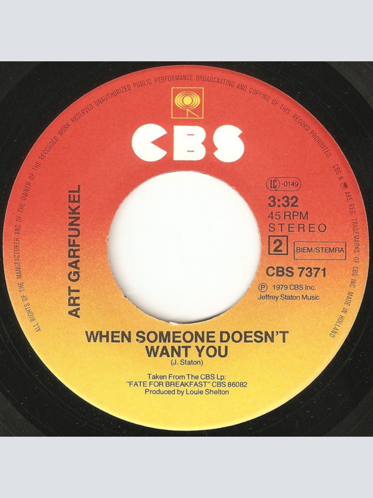 Vinyl / Art Garfunkel - Since I Don't Have You