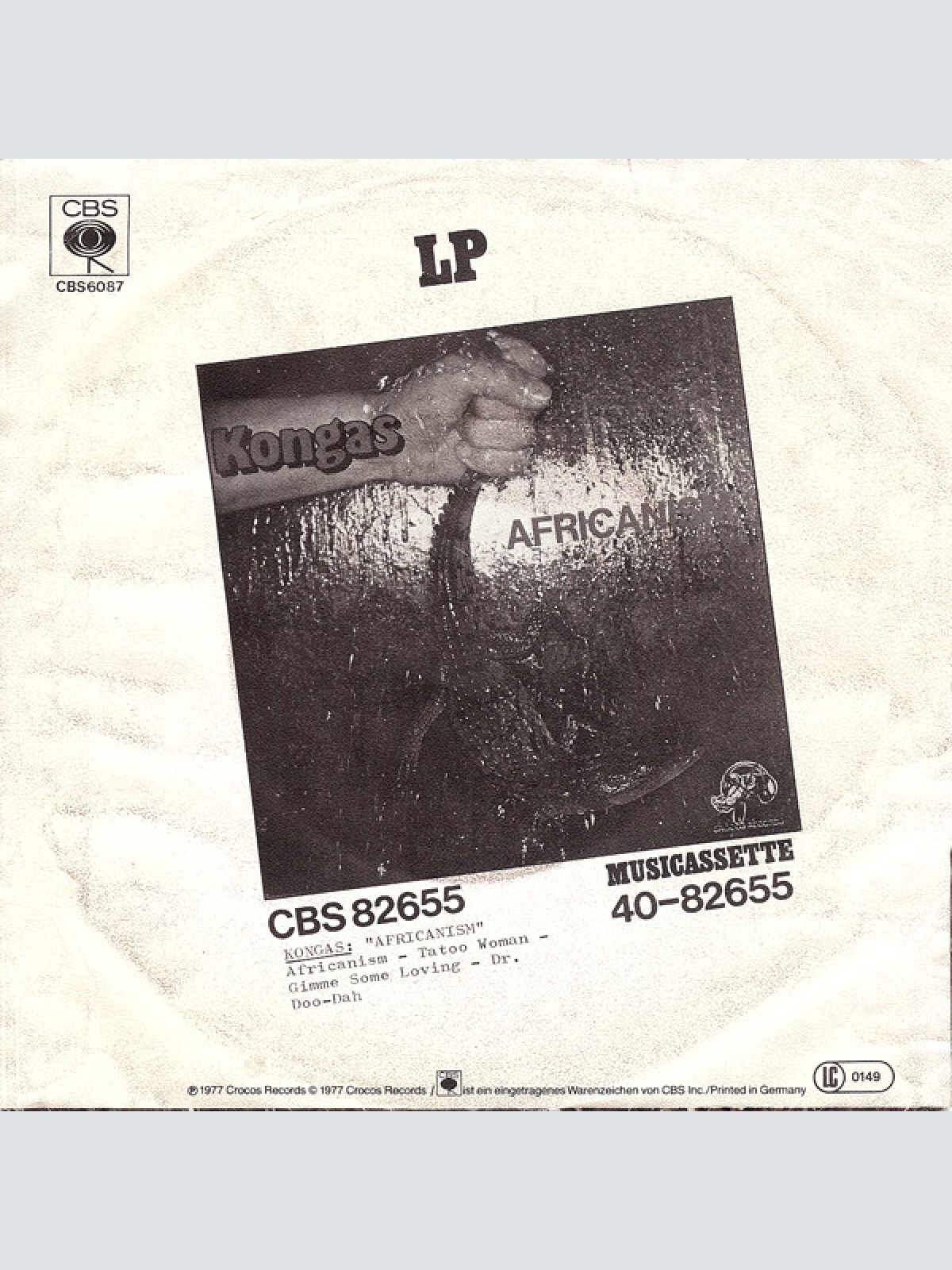 Vinyl / Kongas - Africanism