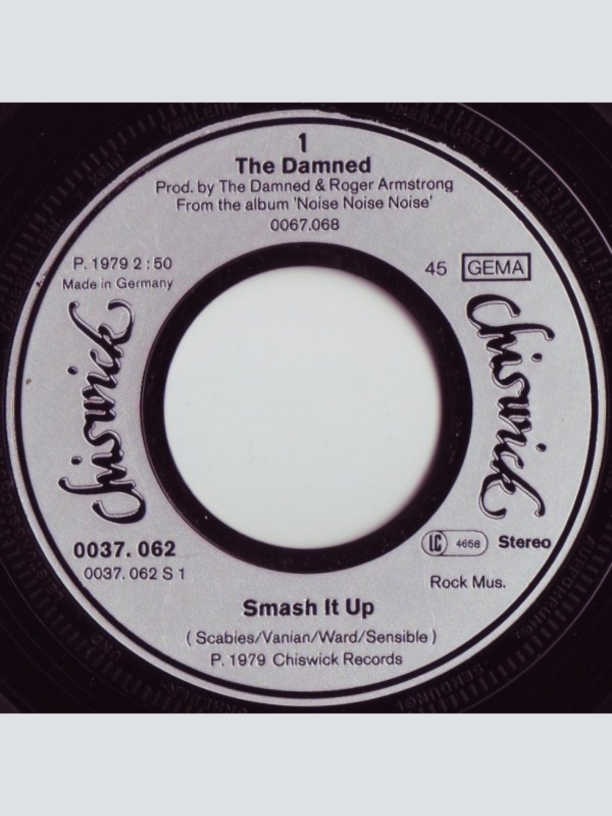 Vinyl / The Damned - Smash It Up