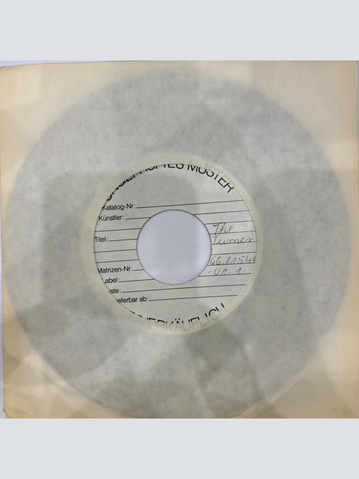 Vinyl / Access (19) - Eagles In The Air / The Turner