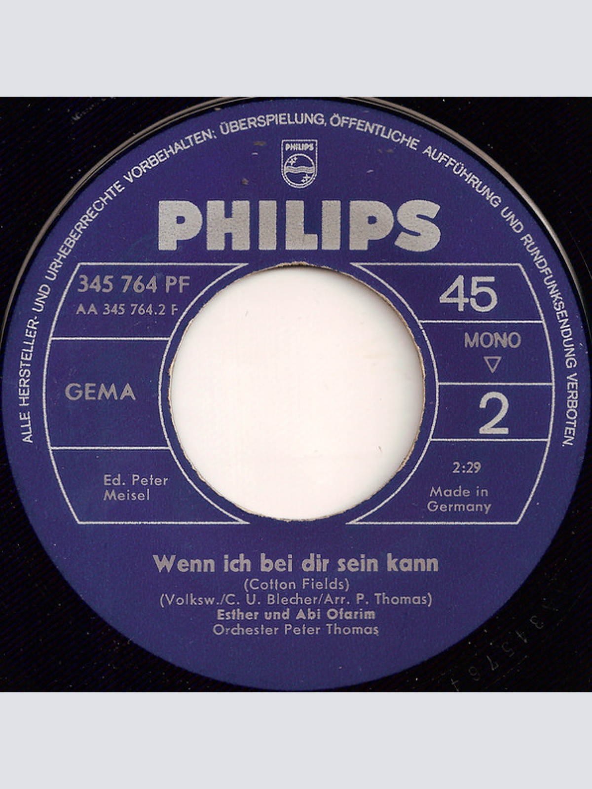 Vinyl / Esther & Abi Ofarim - Noch Einen Tanz