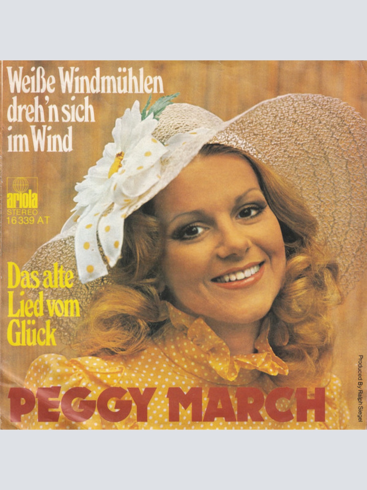 Vinyl / Peggy March - Weiße Windmühlen Dreh'n Sich Im Wind