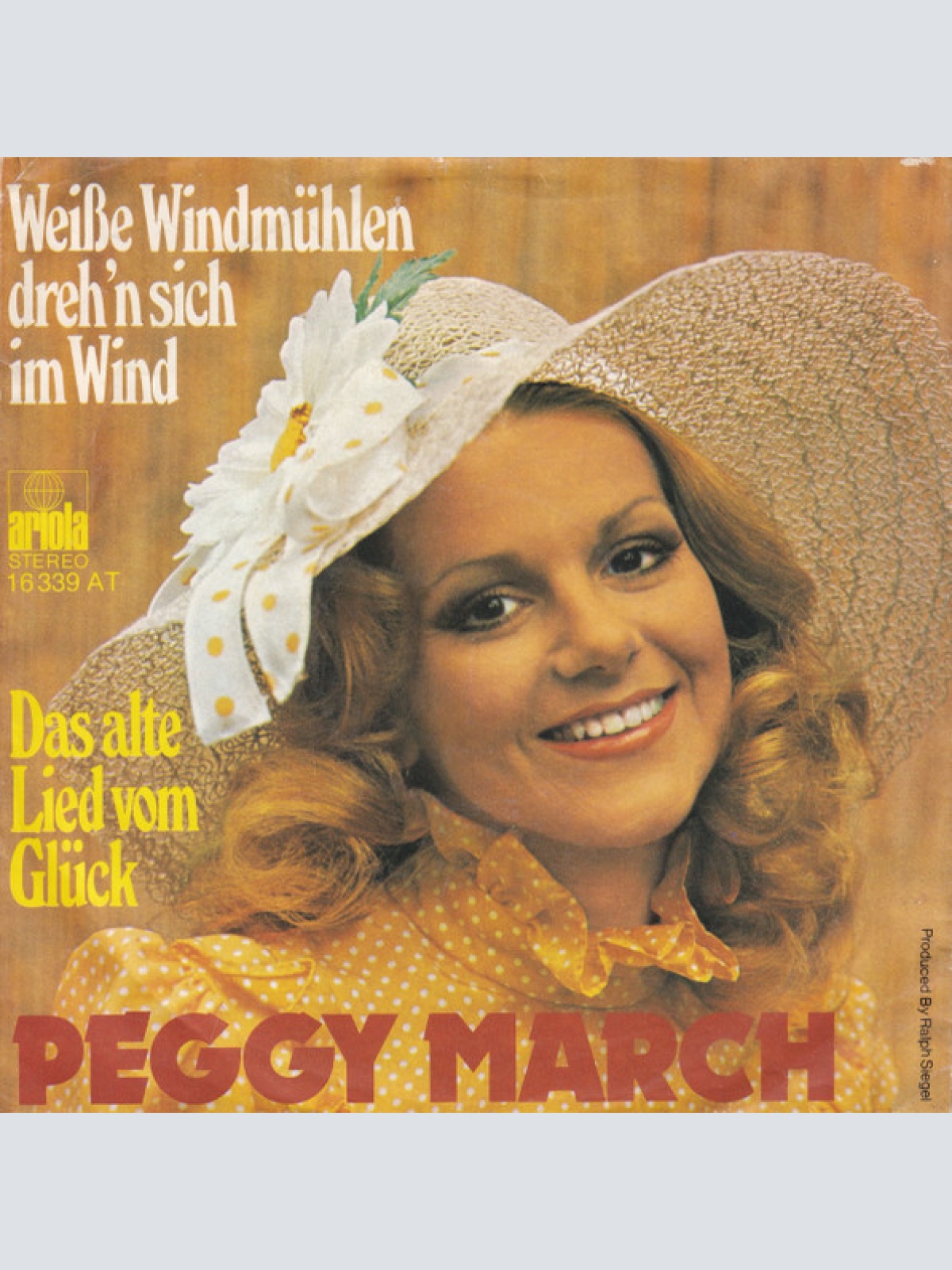 Vinyl / Peggy March - Weiße Windmühlen Dreh'n Sich Im Wind