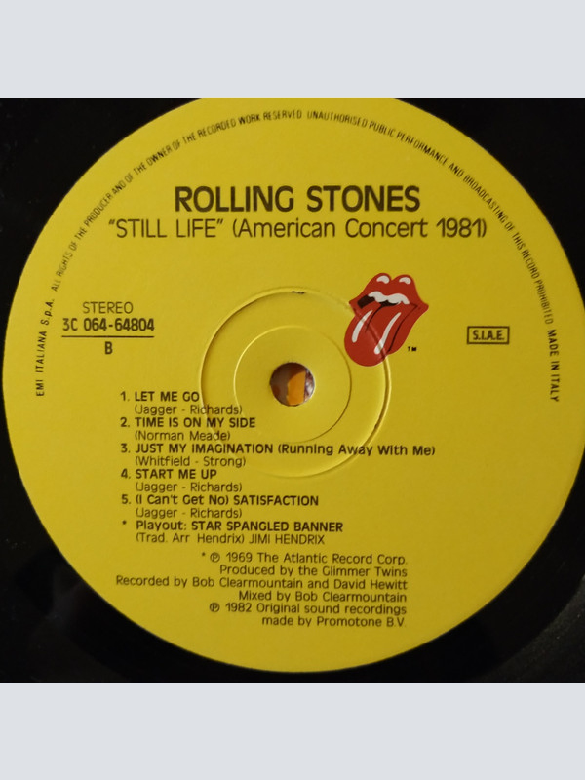 Vinyl / Rolling Stones* - Still Life (American Concert 1981)