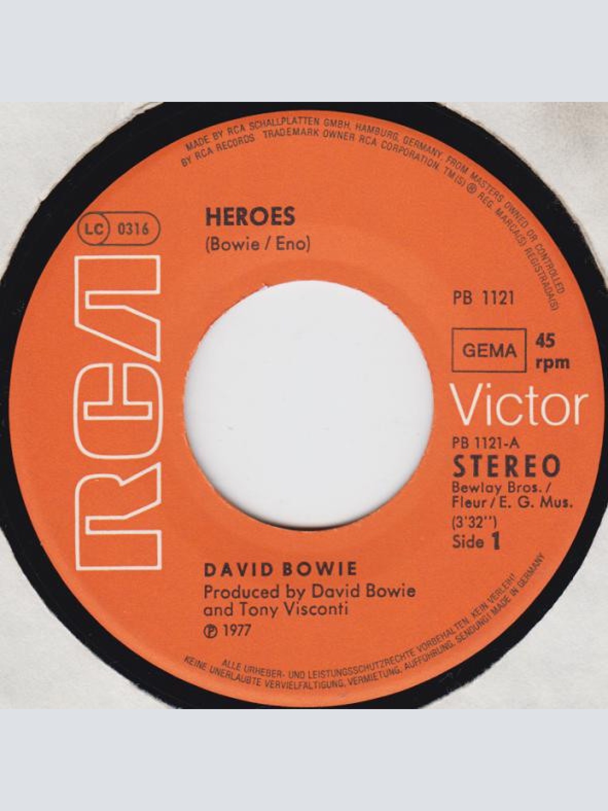 Vinyl / David Bowie - Heroes