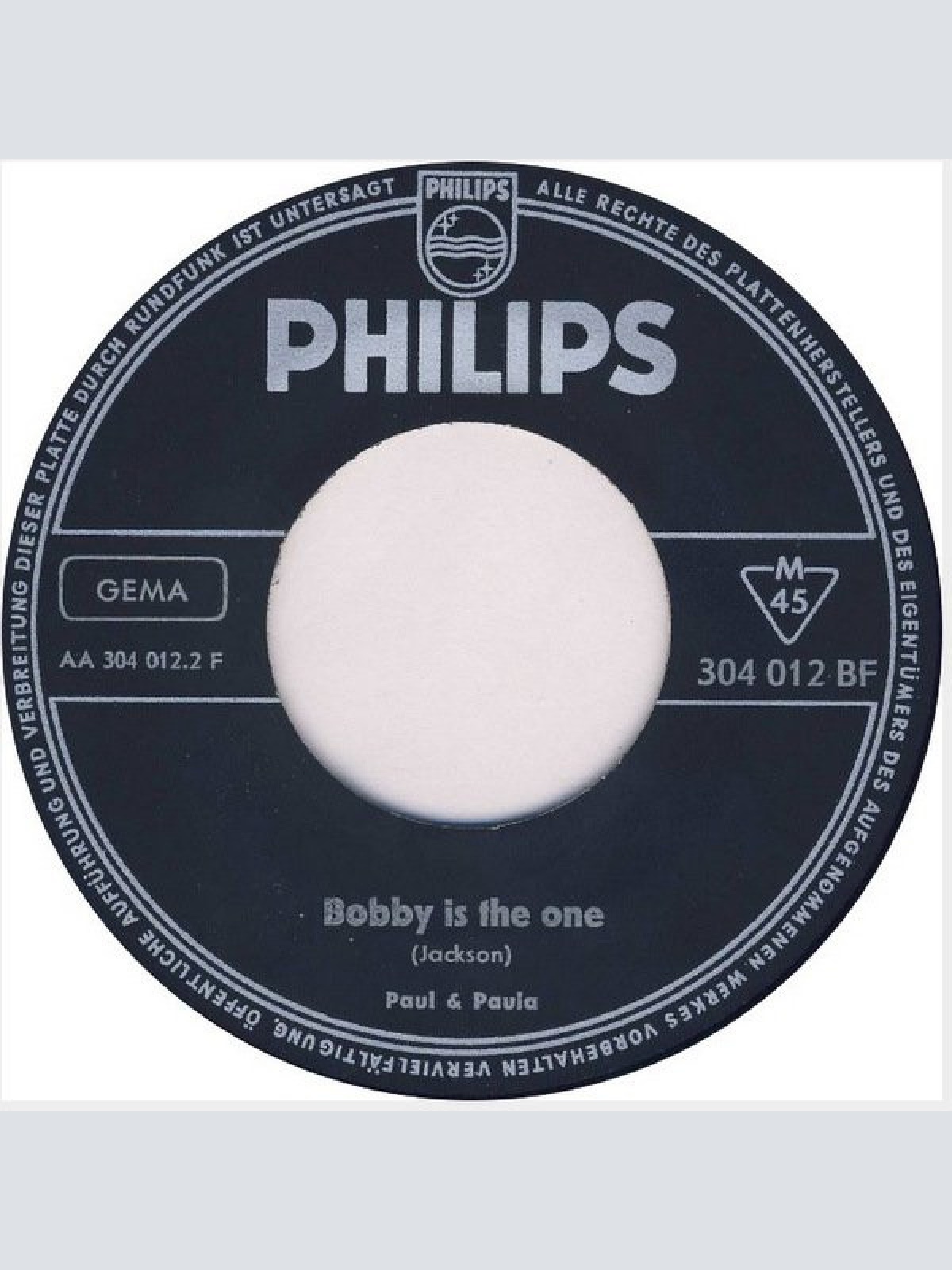 Vinyl / Paul And Paula* - Hey Paula