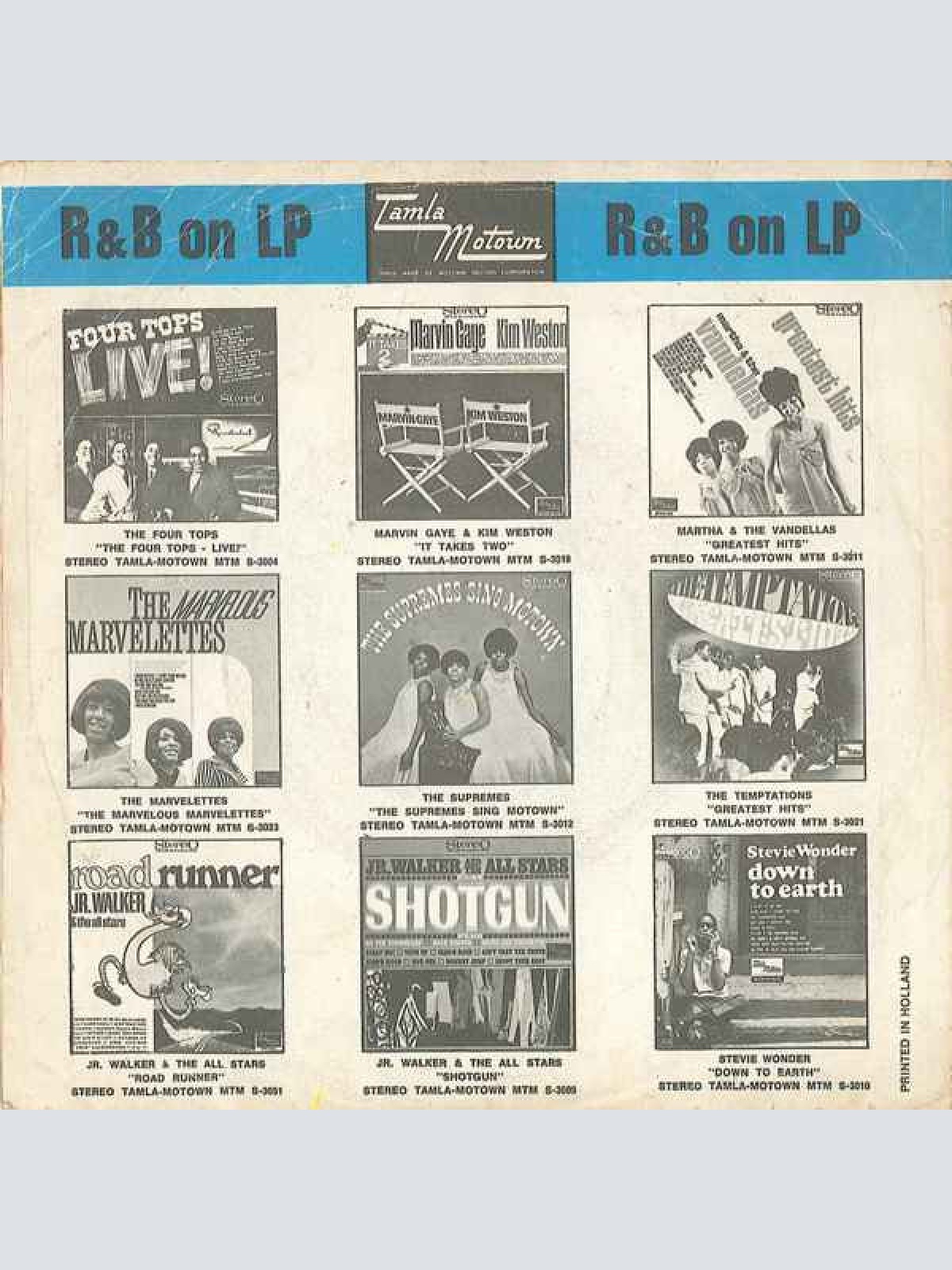 Vinyl / The Four Tops* - If I Were A Carpenter