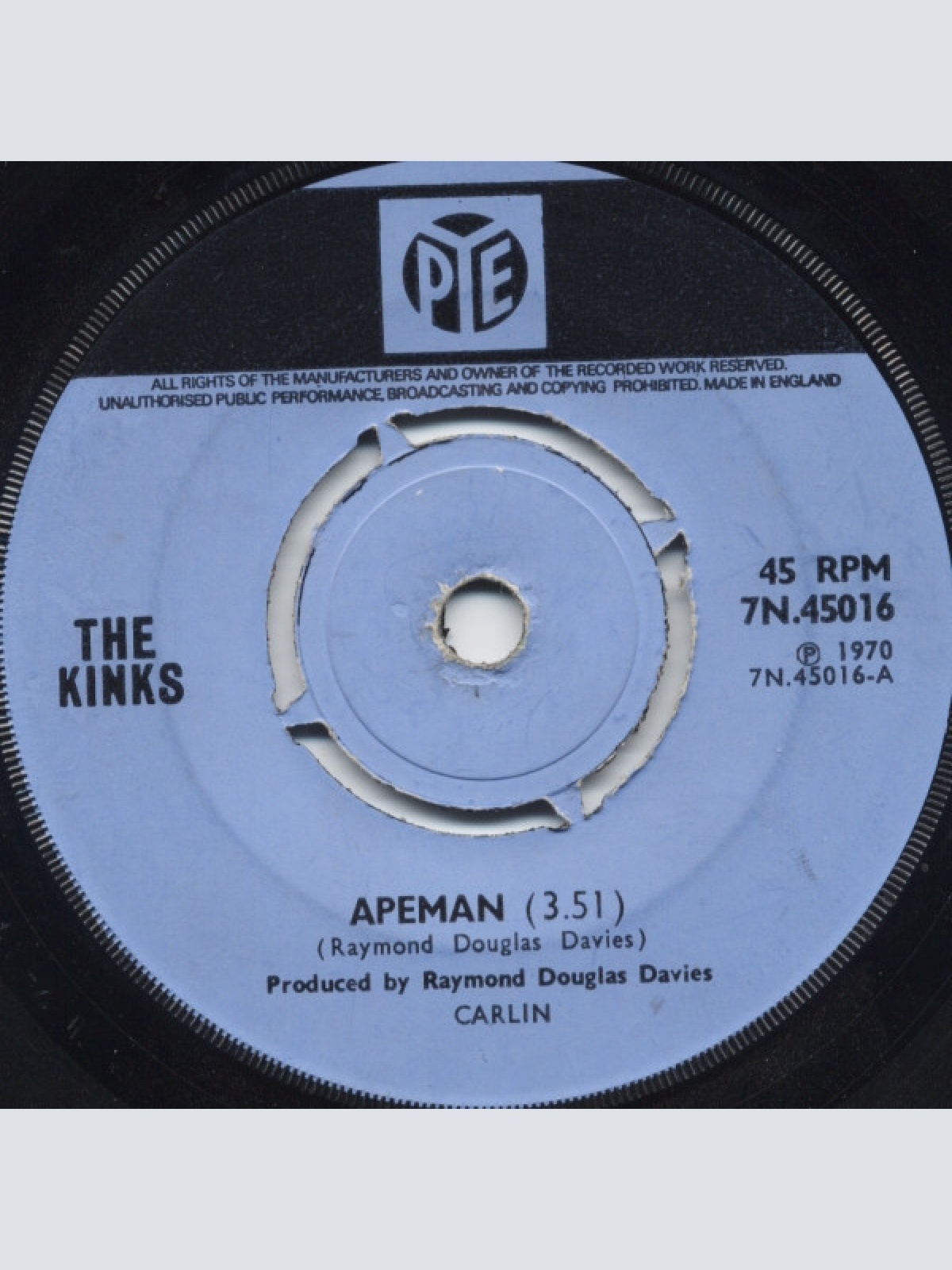 Vinyl / The Kinks - Apeman